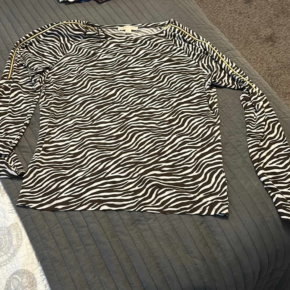 Michael Kors size L long sleeve shirt